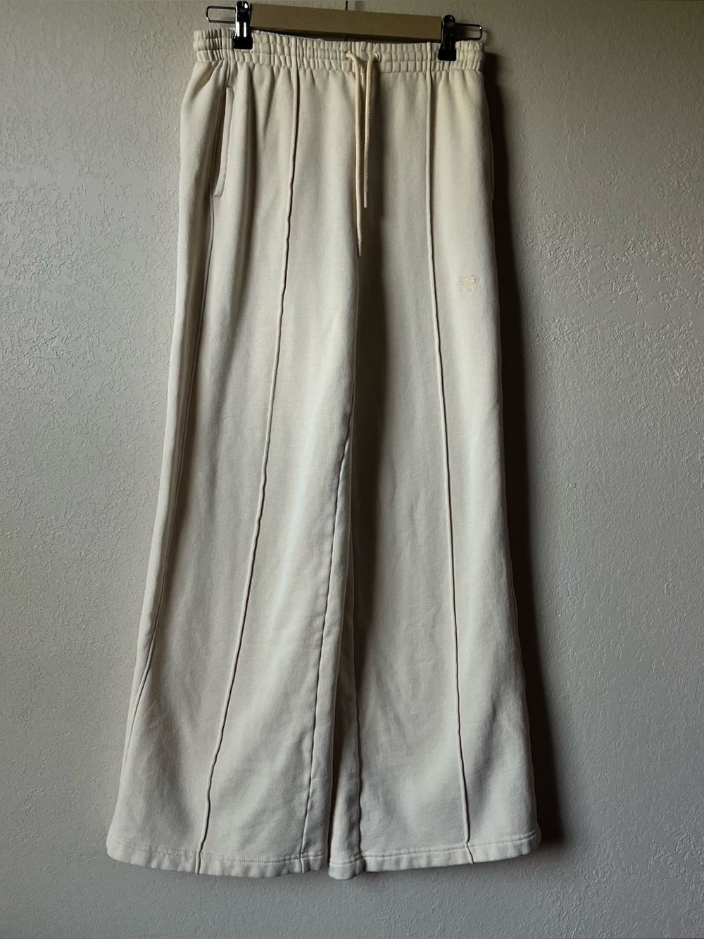 VS by PINK Yellow Wide Leg Lounge Sweatpants